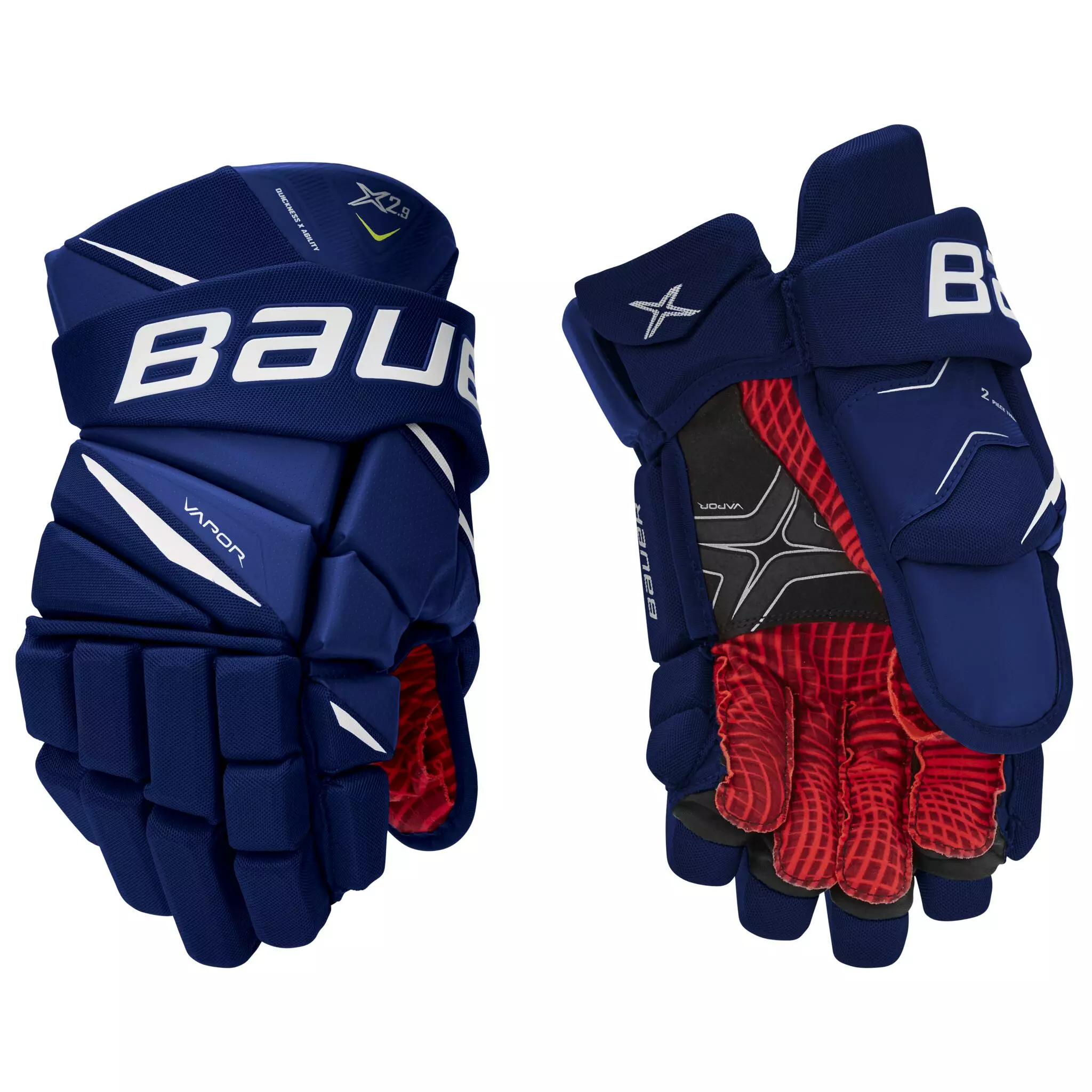 Bauer Vapor X2.9 Junior Hockey Gloves (2020) 5 Bauer Vapor X2.9 Junior Hockey Gloves (2020) - Image 5