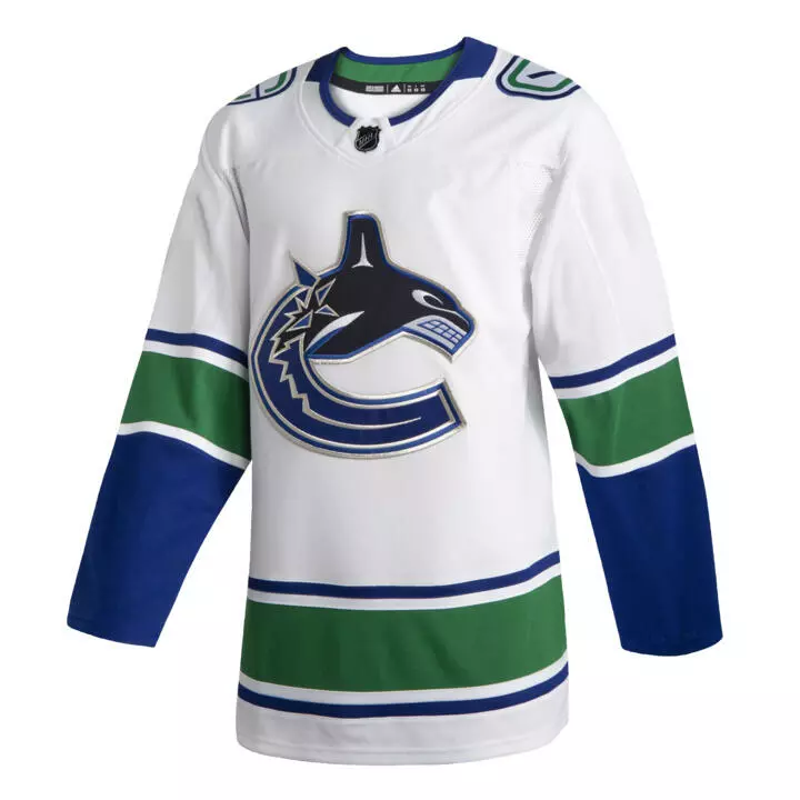 Adidas NHL Authentic Away Wordmark Jersey - Vancouver 1 Adidas NHL Authentic Away Wordmark Jersey - Vancouver