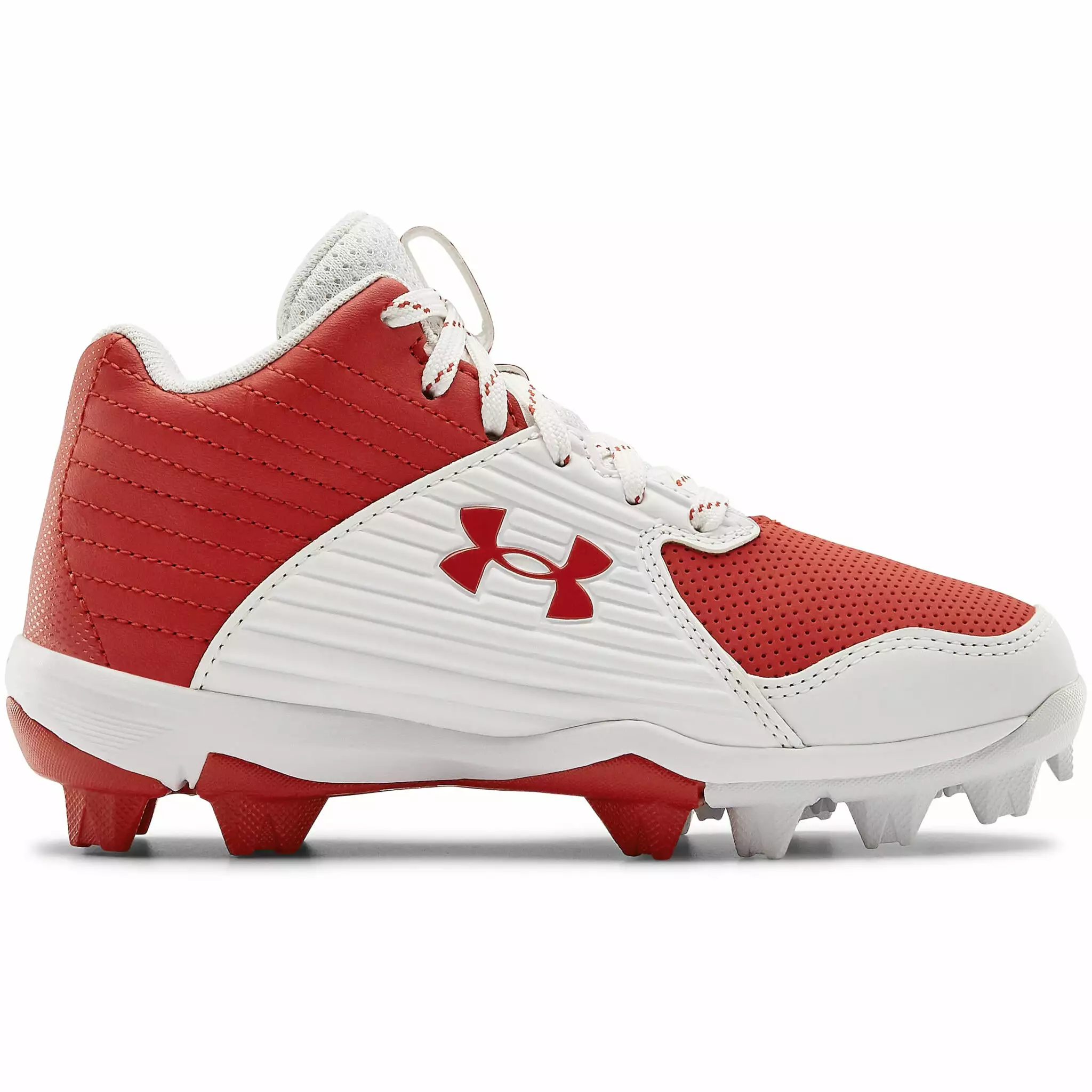 Under Armour Leadoff Mid RM Junior Baseball Cleats 4 Under Armour Leadoff Mid RM Junior Baseball Cleats - Image 4