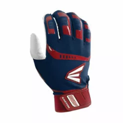Easton Walk Off Baseball Batting Gloves - Navy / Red