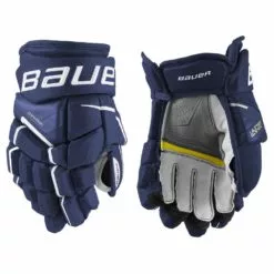 Bauer Supreme Ultrasonic Junior Hockey Gloves (2021) -Source for Sports Shop f51965cd70e9c8223529a089f2e1b1d8