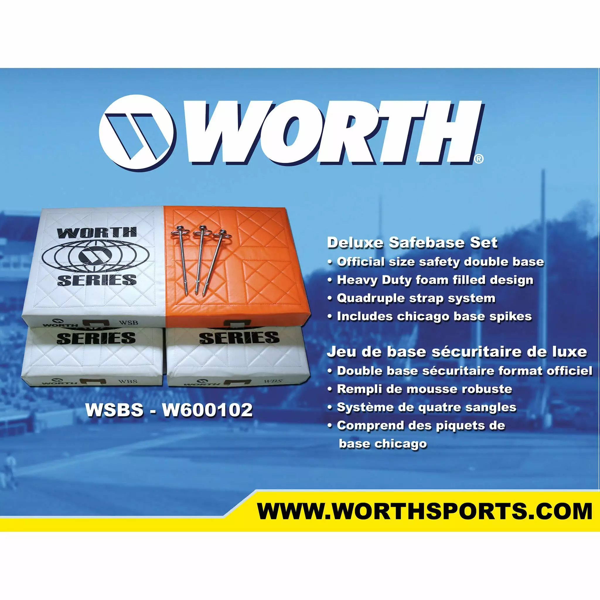 Worth Deluxe Safe Base Set 2 Worth Deluxe Safe Base Set - Image 2