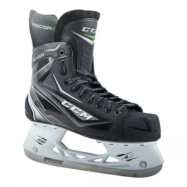 CCM Ribcor Silver Senior Hockey Skates (2018) 2 CCM Ribcor Silver Senior Hockey Skates (2018) - Image 2