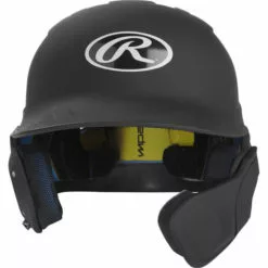 Rawlings MACH Batter's Baseball Helmet With Extender - Black -Source for Sports Shop faa3d4cf8d066a5a1883d1e794ba70cb