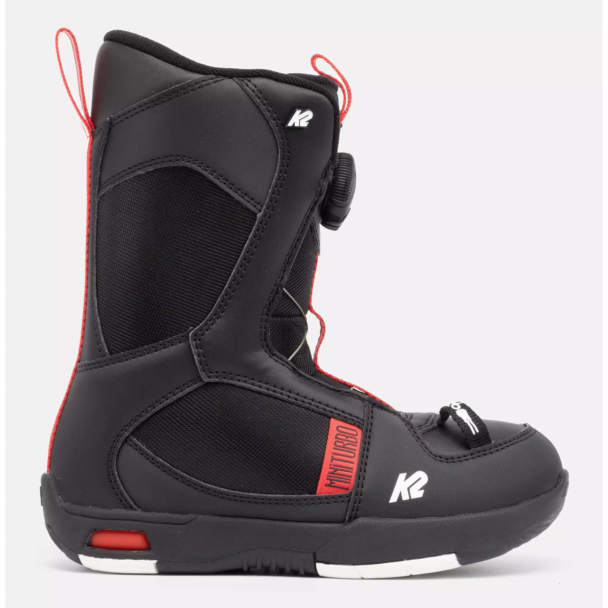 K2 Mini Turbo Junior Snowboard Boots - Black 1 K2 Mini Turbo Junior Snowboard Boots - Black
